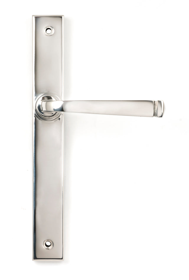 From The Anvil - Polished Marine SS (316) Avon Slimline Lever Espag. Latch Set | Sku. 46408 | Trade Door Handles.