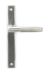 From The Anvil - Satin Marine SS (316) Brompton Slimline Lever Espag. Latch Set | Sku. 46409 | Trade Door Handles.