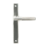 From The Anvil - Satin Marine SS (316) Brompton Slimline Lever Espag. Latch Set | Sku. 46409 | Trade Door Handles.