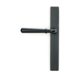 From The Anvil - Matt Black Newbury Slimline Lever Espag. Latch Set | Sku. 46411 | Trade Door Handles.