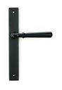 From The Anvil - Matt Black Newbury Slimline Lever Espag. Latch Set | Sku. 46411 | Trade Door Handles.