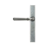 From The Anvil - Pewter Newbury Slimline Lever Espag. Latch Set | Sku. 46412 | Trade Door Handles.