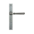 From The Anvil - Pewter Newbury Slimline Lever Espag. Latch Set | Sku. 46412 | Trade Door Handles.