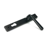 From The Anvil - Matt Black Newbury Slimline Lever Espag. Lock Set | Sku. 46413 | Trade Door Handles.