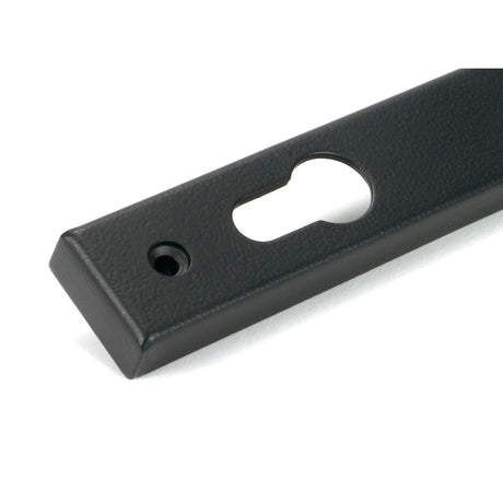 From The Anvil - Matt Black Newbury Slimline Lever Espag. Lock Set | Sku. 46413 | Trade Door Handles.