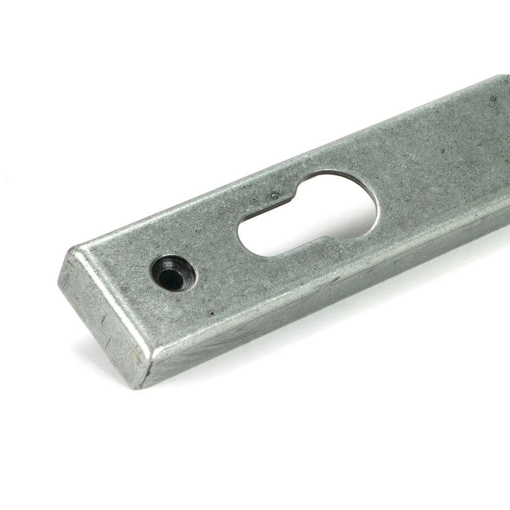 From The Anvil - Pewter Newbury Slimline Lever Espag. Lock Set | Sku. 46414 | Trade Door Handles.