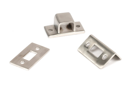 From The Anvil - Satin Marine SS (316) 4" Universal Bolt | Sku. 46423 | Trade Door Handles.