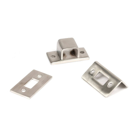 From The Anvil - Satin Marine SS (316) 4" Universal Bolt | Sku. 46423 | Trade Door Handles.