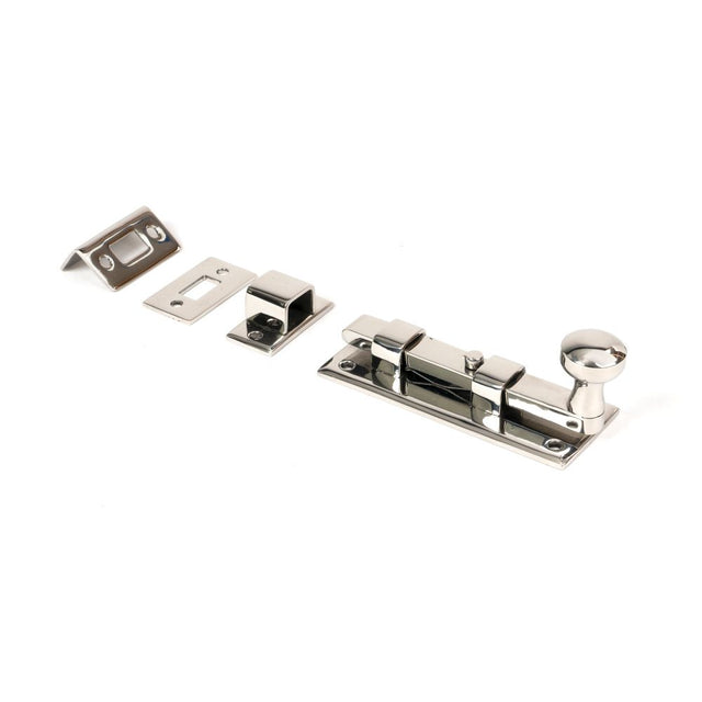 From The Anvil - Polished Marine SS (316) 4" Universal Bolt | Sku. 46424 | Trade Door Handles.