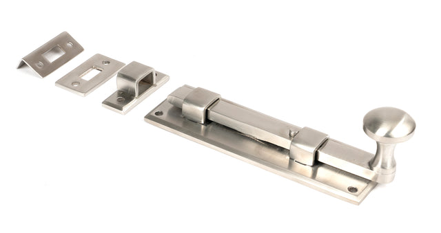 From The Anvil - Satin Marine SS (316) 6" Universal Bolt | Sku. 46425 | Trade Door Handles.
