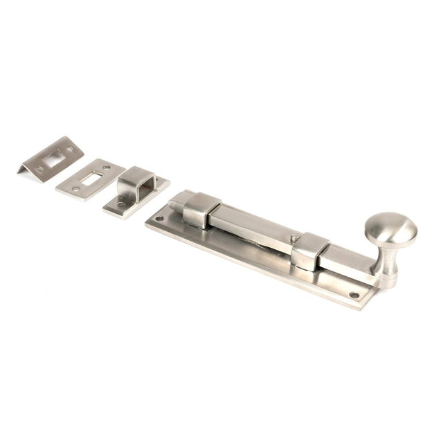 From The Anvil - Satin Marine SS (316) 6" Universal Bolt | Sku. 46425 | Trade Door Handles.