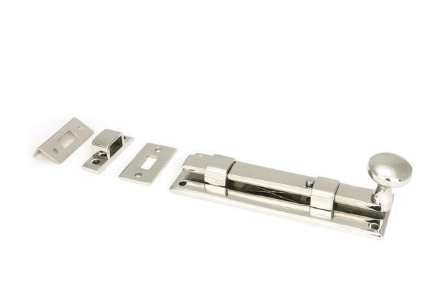 From The Anvil - Polished Marine SS (316) 6" Universal Bolt | Sku. 46426 | Trade Door Handles.