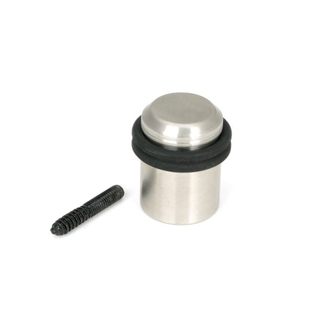 From The Anvil - Satin Marine SS (316) Floor Mounted Door Stop | Sku. 46431 | Trade Door Handles.