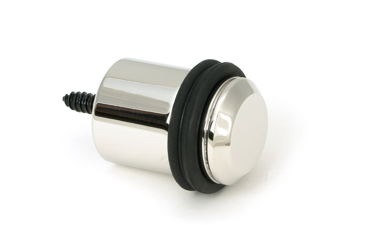 From The Anvil - Polished Marine SS (316) Floor Mounted Door Stop | Sku. 46432 | Trade Door Handles.