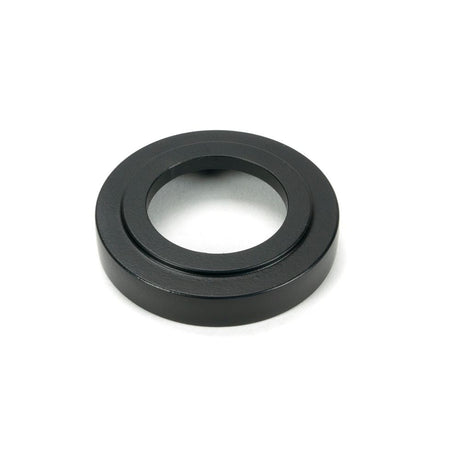 From The Anvil - Matt Black Newbury Lever on Rose Set (Art Deco) | Sku. 46460 | Trade Door Handles.