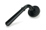 From The Anvil - Matt Black Newbury Lever on Rose Set (Beehive) | Sku. 46461 | Trade Door Handles.
