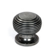 From The Anvil - Pewter Beehive Cabinet Knob 30mm | Sku. 46465 | Trade Door Handles.
