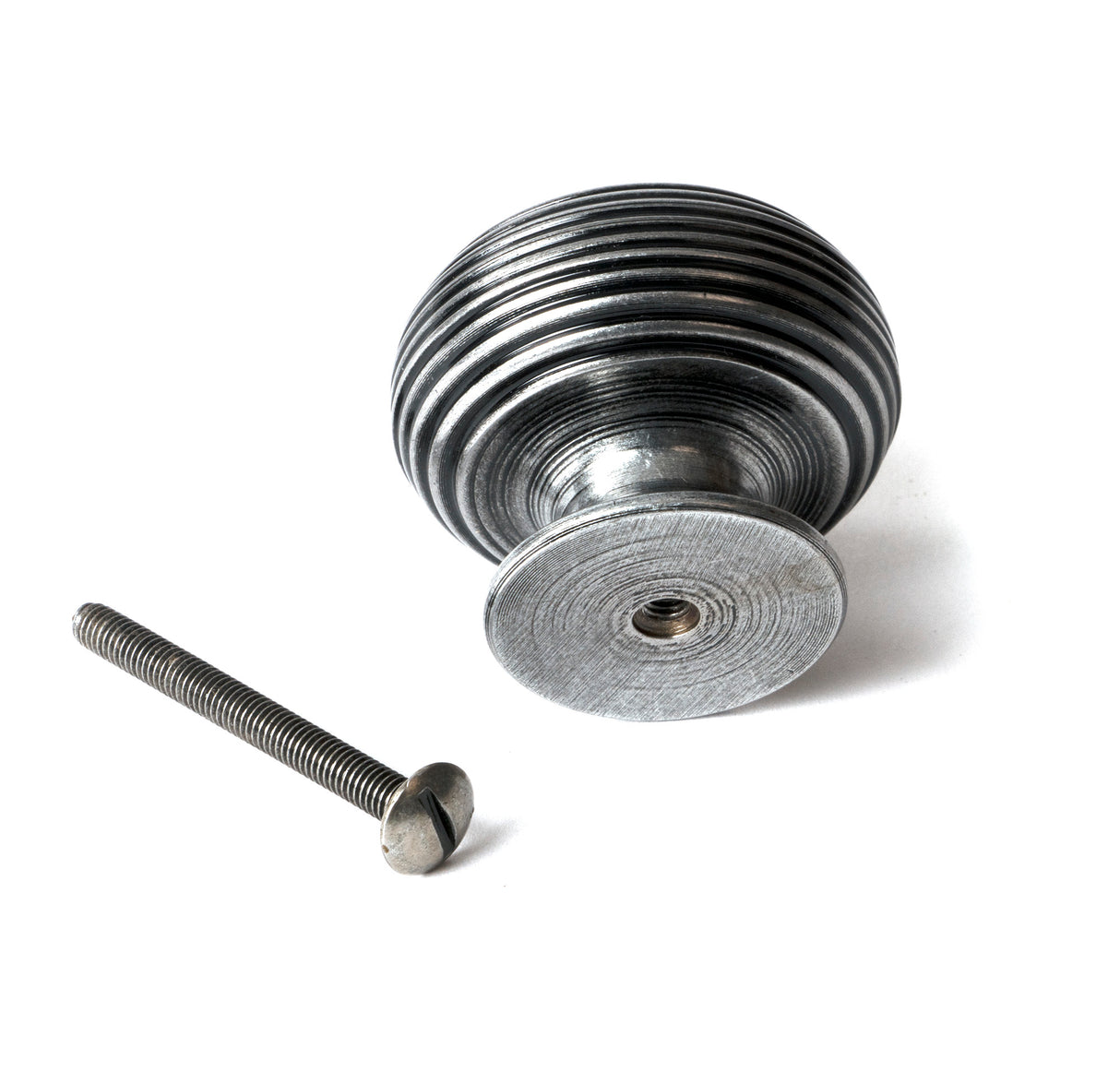 From The Anvil - Pewter Beehive Cabinet Knob 40mm | Sku. 46467 | Trade Door Handles.