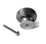 From The Anvil - Pewter Beehive Cabinet Knob 40mm | Sku. 46467 | Trade Door Handles.