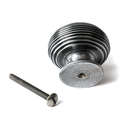 From The Anvil - Pewter Beehive Cabinet Knob 40mm | Sku. 46467 | Trade Door Handles.