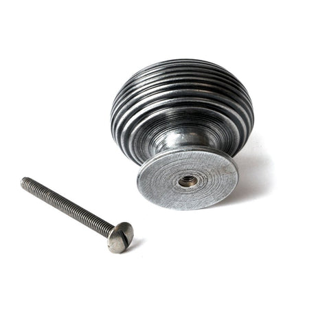 From The Anvil - Pewter Beehive Cabinet Knob 40mm | Sku. 46467 | Trade Door Handles.
