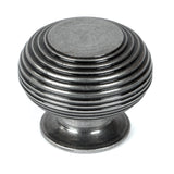 From The Anvil - Pewter Beehive Cabinet Knob 40mm | Sku. 46467 | Trade Door Handles.