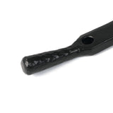 From The Anvil - Matt Black 8" Hammered Newbury Stay | Sku. 46476 | Trade Door Handles.