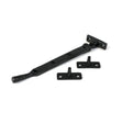 From The Anvil - Matt Black 8" Hammered Newbury Stay | Sku. 46476 | Trade Door Handles.
