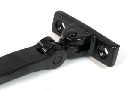 From The Anvil - Black 10" Hammered Newbury Stay | Sku. 46478 | Trade Door Handles.