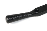 From The Anvil - Matt Black 10" Hammered Newbury Stay | Sku. 46479 | Trade Door Handles.