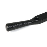 From The Anvil - Matt Black 10" Hammered Newbury Stay | Sku. 46479 | Trade Door Handles.