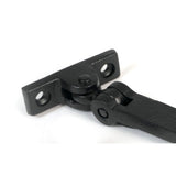 From The Anvil - Matt Black 10" Hammered Newbury Stay | Sku. 46479 | Trade Door Handles.