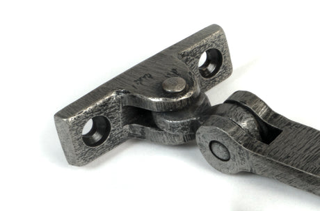 From The Anvil - Pewter 10" Hammered Newbury Stay | Sku. 46480 | Trade Door Handles.