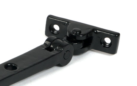 From The Anvil - Black 12" Hammered Newbury Stay | Sku. 46481 | Trade Door Handles.