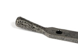 From The Anvil - Pewter 12" Hammered Newbury Stay | Sku. 46483 | Trade Door Handles.