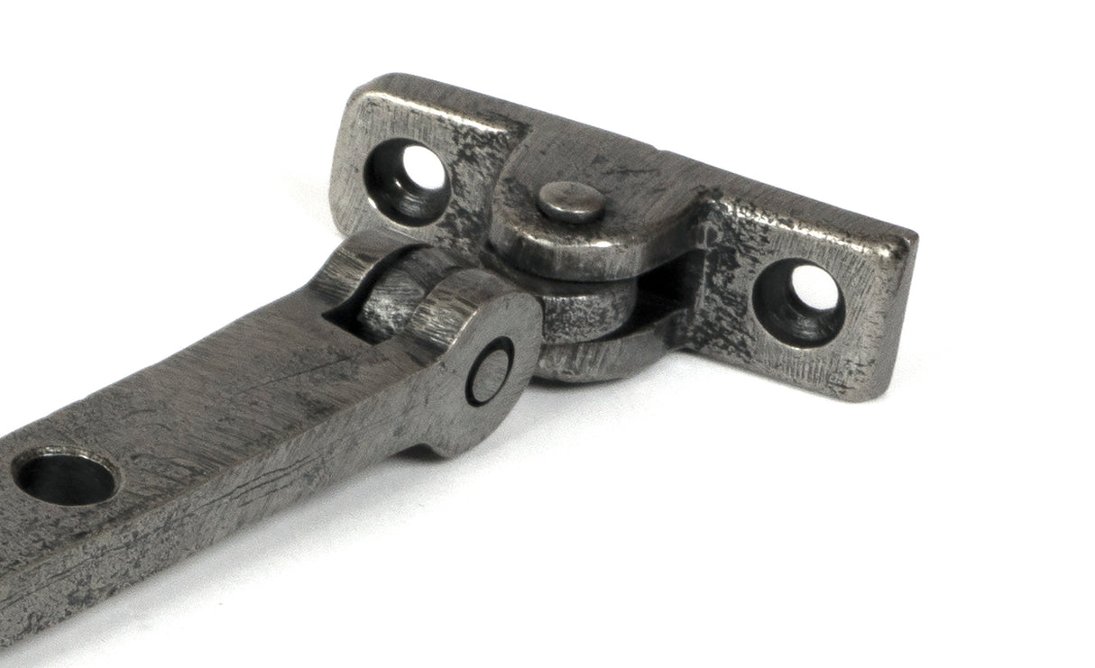 From The Anvil - Pewter 12" Hammered Newbury Stay | Sku. 46483 | Trade Door Handles.