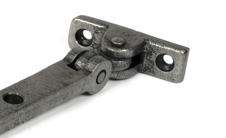 From The Anvil - Pewter 12" Hammered Newbury Stay | Sku. 46483 | Trade Door Handles.