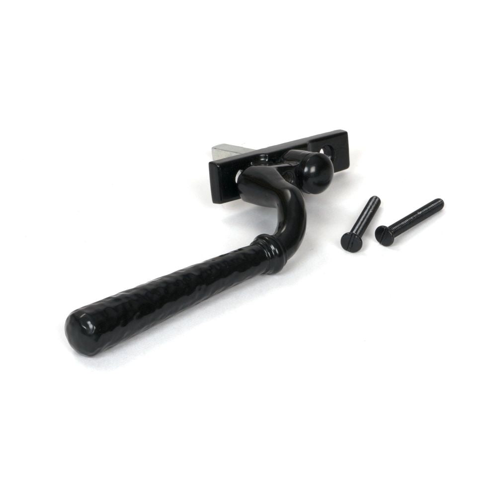 From The Anvil - Black Hammered Newbury Espag - RH | Sku. 46491 | Trade Door Handles.