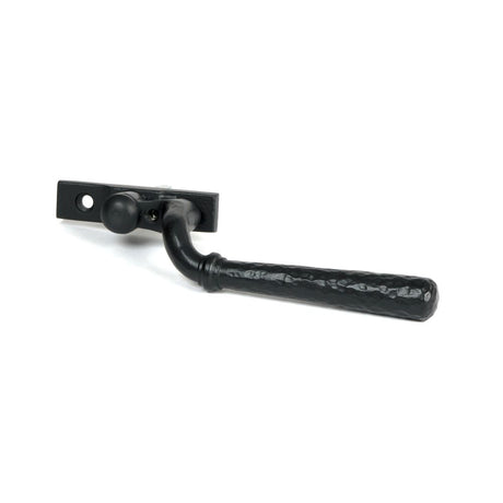 From The Anvil - Matt Black Hammered Newbury Espag - LH | Sku. 46492 | Trade Door Handles.
