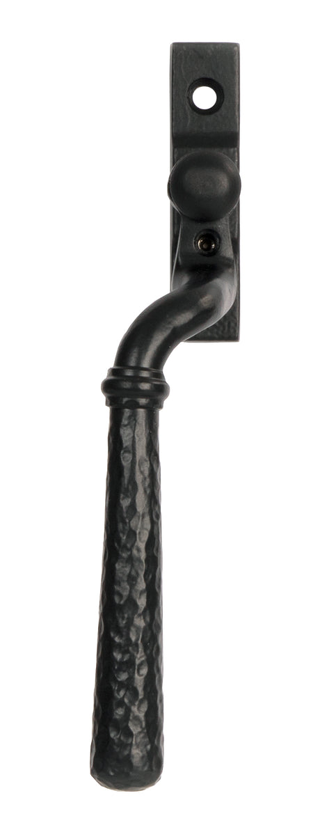 From The Anvil - Matt Black Hammered Newbury Espag - LH | Sku. 46492 | Trade Door Handles.