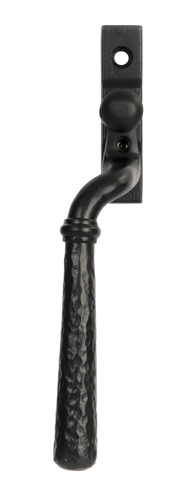 From The Anvil - Matt Black Hammered Newbury Espag - LH | Sku. 46492 | Trade Door Handles.