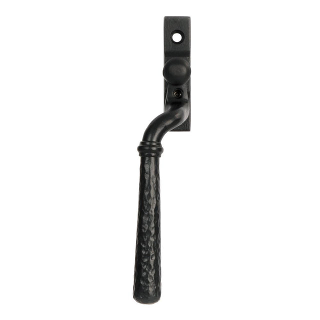 From The Anvil - Matt Black Hammered Newbury Espag - LH | Sku. 46492 | Trade Door Handles.