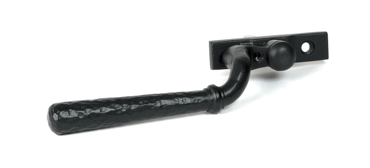 From The Anvil - Matt Black Hammered Newbury Espag - RH | Sku. 46493 | Trade Door Handles.