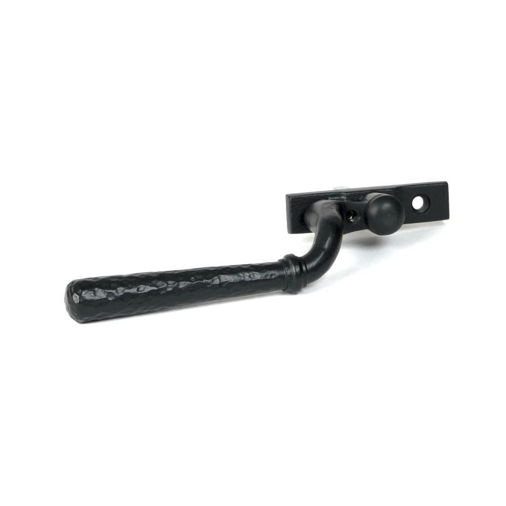 From The Anvil - Matt Black Hammered Newbury Espag - RH | Sku. 46493 | Trade Door Handles.