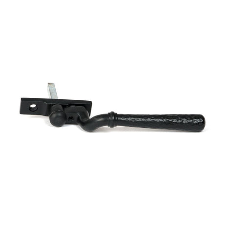 From The Anvil - Matt Black Hammered Newbury Espag - RH | Sku. 46493 | Trade Door Handles.