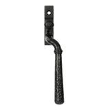 From The Anvil - Matt Black Hammered Newbury Espag - RH | Sku. 46493 | Trade Door Handles.