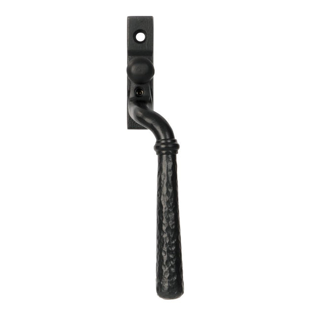 From The Anvil - Matt Black Hammered Newbury Espag - RH | Sku. 46493 | Trade Door Handles.