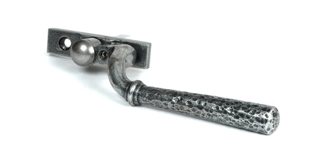 From The Anvil - Pewter Hammered Newbury Espag - LH | Sku. 46494 | Trade Door Handles.