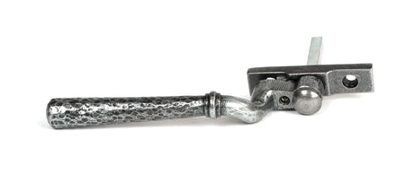 From The Anvil - Pewter Hammered Newbury Espag - LH | Sku. 46494 | Trade Door Handles.