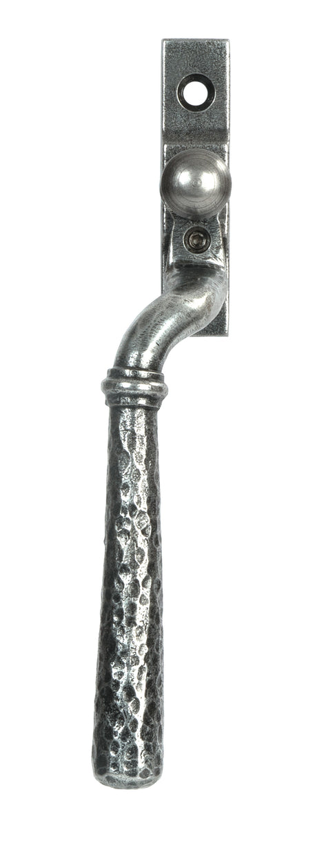 From The Anvil - Pewter Hammered Newbury Espag - LH | Sku. 46494 | Trade Door Handles.